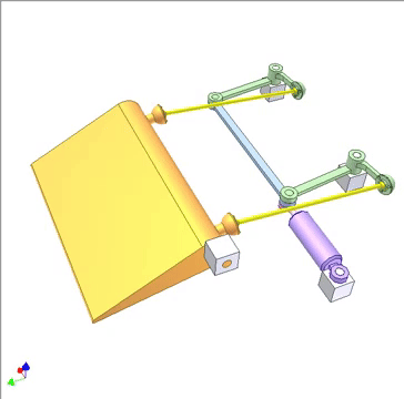 Spoiler Actuation Linkage